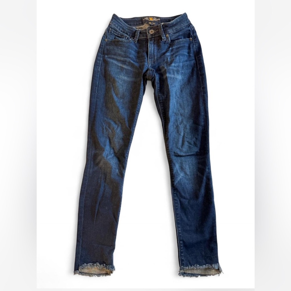 Lucky Brand Dark Blue Super Skinny Jeans for Women